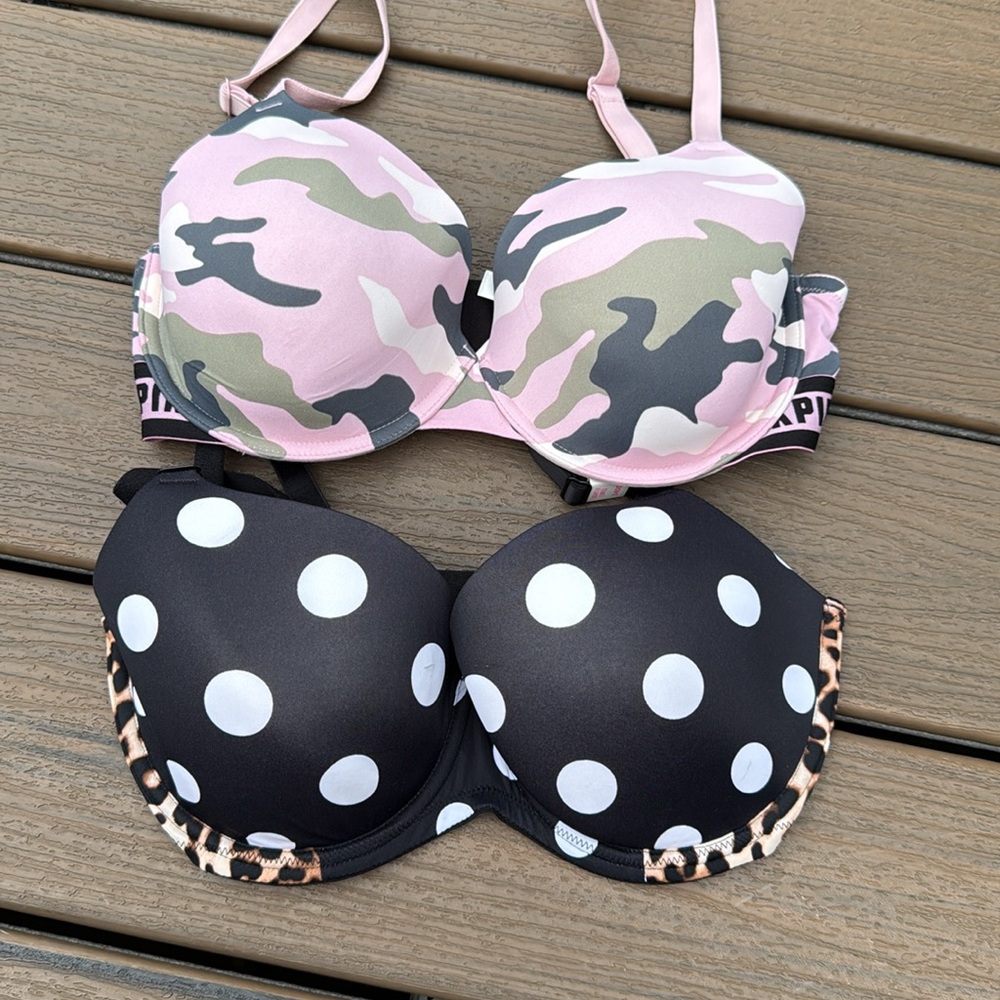 PINK bras LOT 34DDD (1) NWT